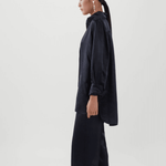Oversized-Fit Satin Shirt - Endless - UAE Rental and Resale for Women's Fashion