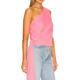 One-shoulder Top