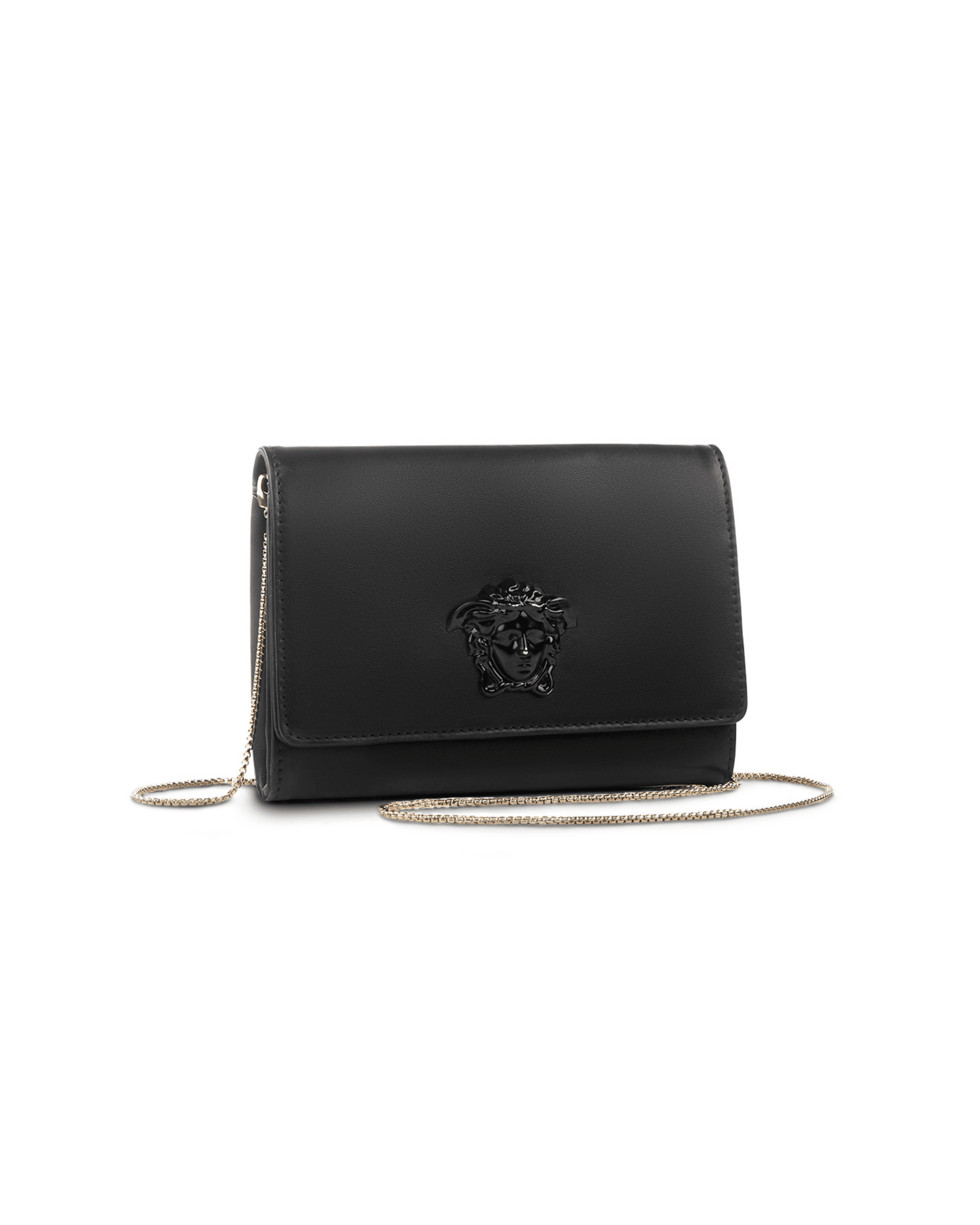 Palazzo Medusa black chain clutch bag - Endless - UAE Rental and Resale for Women's Fashion