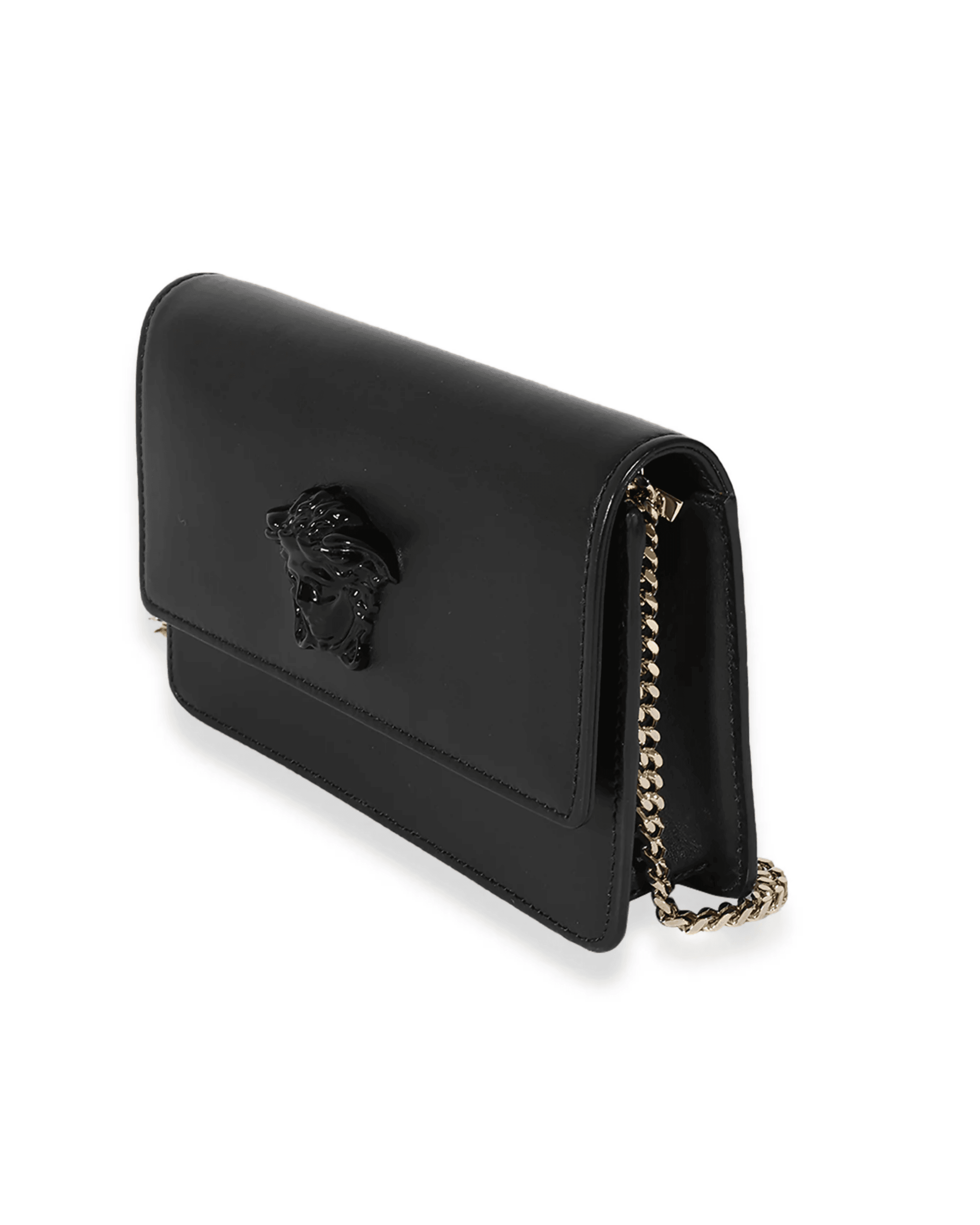 Palazzo Medusa black chain clutch bag - Endless - UAE Rental and Resale for Women's Fashion