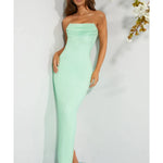 Palermo Embellished Bandeau Cowl Neck Maxi Dress - Endless - UAE Rental and Resale for Women's Fashion