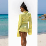 Paloma Dress Lemon - Endless - UAE Rental and Resale for Women's Fashion