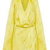 Paloma Dress Lemon - Endless - UAE Rental and Resale for Women's Fashion