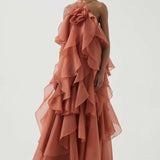 Pandorea Layered Maxi Dress - Endless - UAE Rental and Resale for Women's Fashion