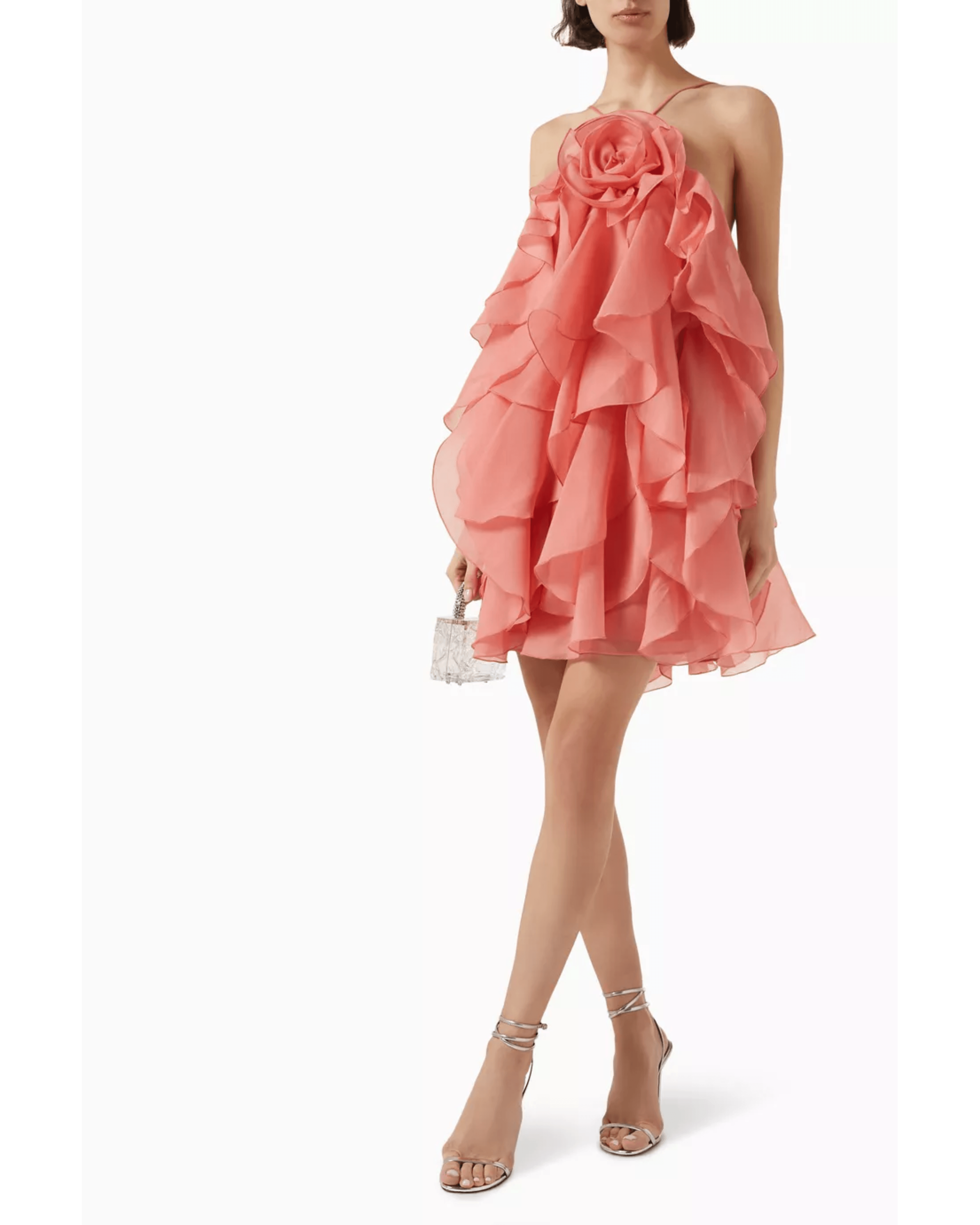 Pandorea Layered-ruffle Mini Dress - Endless - UAE Rental and Resale for Women's Fashion