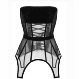 Paris Corset Basque in Sheer Mesh - Endless - UAE Rental and Resale for Women's Fashion