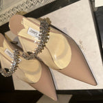 Patent Crystal Bing 65 Pumps - Endless - UAE Rental and Resale for Women's Fashion