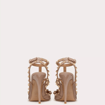 Patent Rockstud Caged Pump 100mm - Endless - UAE Rental and Resale for Women's Fashion