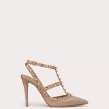 Patent Rockstud Caged Pump 100mm - Endless - UAE Rental and Resale for Women's Fashion