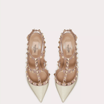 Patent Rockstud Caged Pump - Endless - UAE Rental and Resale for Women's Fashion