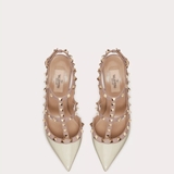 Patent Rockstud Caged Pump - Endless - UAE Rental and Resale for Women's Fashion