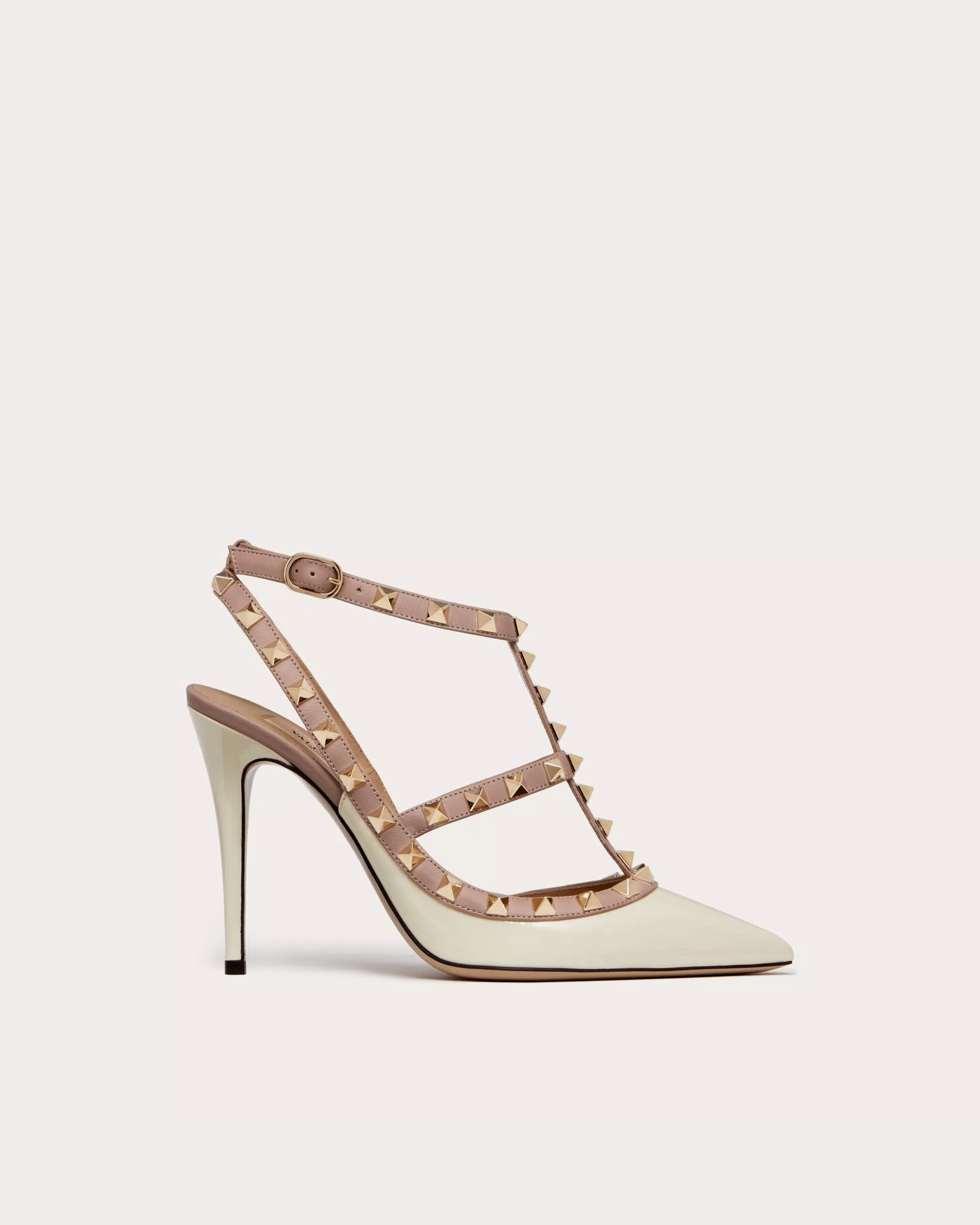 Patent Rockstud Caged Pump - Endless - UAE Rental and Resale for Women's Fashion