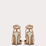 Patent Rockstud Caged Pump - Endless - UAE Rental and Resale for Women's Fashion