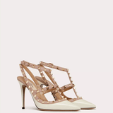 Patent Rockstud Caged Pump - Endless - UAE Rental and Resale for Women's Fashion