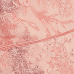 Peach Off-The-Shoulder 3D-Embroidered Gown - Endless - UAE Rental and Resale for Women's Fashion