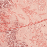 Peach Off-The-Shoulder 3D-Embroidered Gown - Endless - UAE Rental and Resale for Women's Fashion