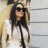 Pearl & Diamonte Detail Blouse - Endless - UAE Rental and Resale for Women's Fashion