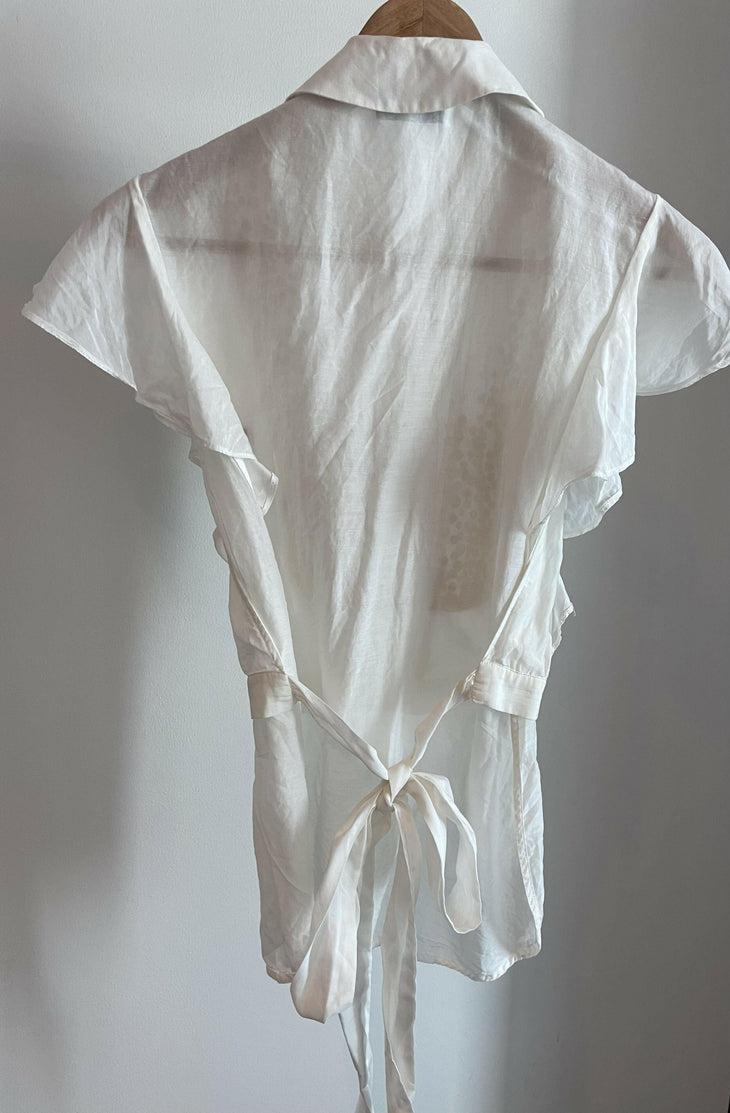 Pearl & Diamonte Detail Blouse - Endless - UAE Rental and Resale for Women's Fashion