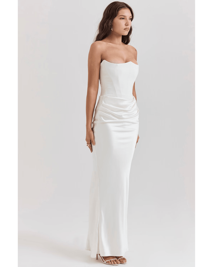 Persephone Strapless Corset Dress - Endless - UAE Rental and Resale for Women's Fashion