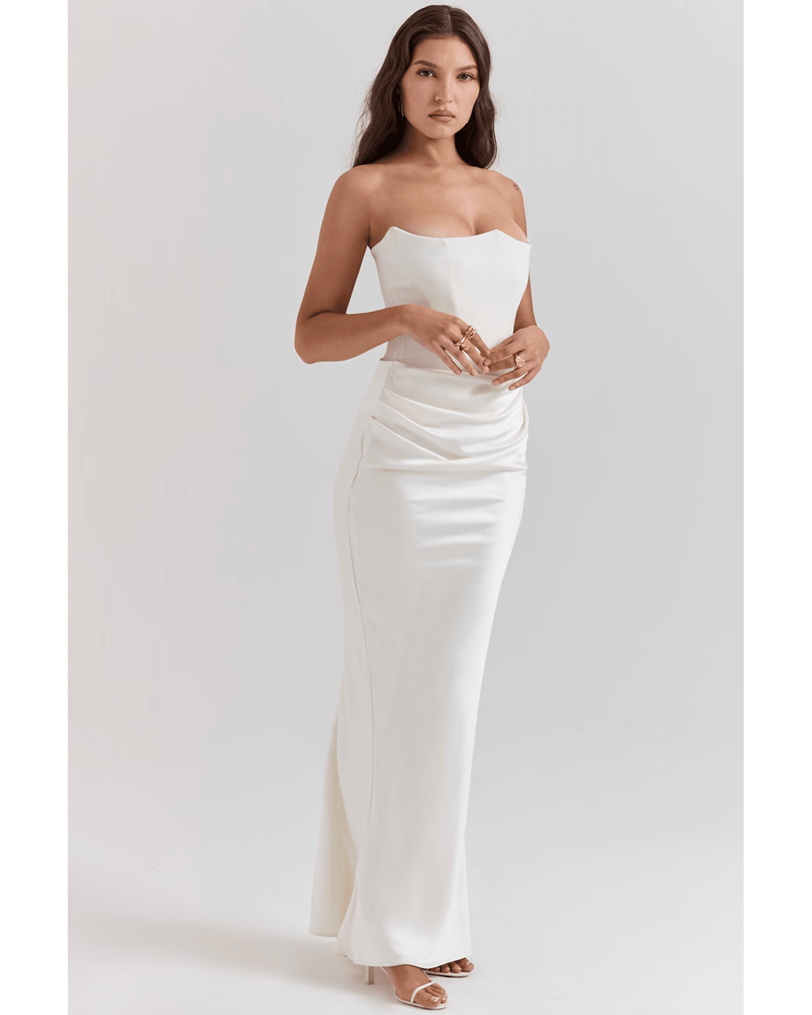 Persephone Strapless Corset Dress - Endless - UAE Rental and Resale for Women's Fashion