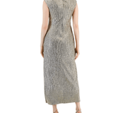 Petite Cowlneck Metallic Gown - Endless - UAE Rental and Resale for Women's Fashion