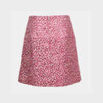 Pink Jacquard Button-embellished Mini Skirt - Endless - UAE Rental and Resale for Women's Fashion