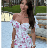 Pink Rose Dress - Endless - UAE Rental and Resale for Women's Fashion