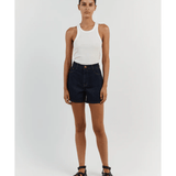 Piper Indigo Denim Shorts - Endless - UAE Rental and Resale for Women's Fashion