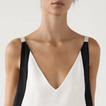 Piping Linen Dress - Endless - UAE Rental and Resale for Women's Fashion