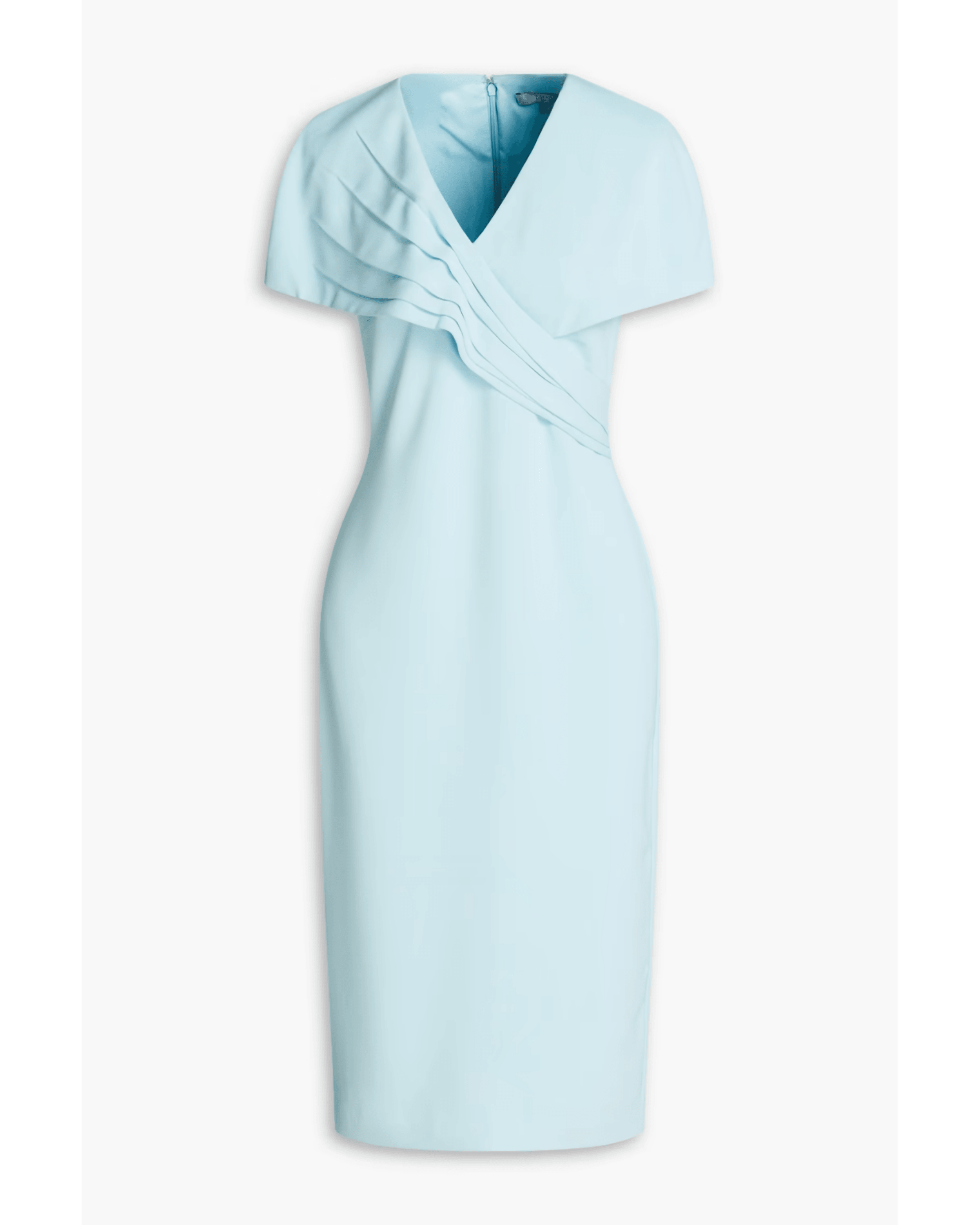 Pleated Crepe Midi Dress - Endless - UAE Rental and Resale for Women's Fashion