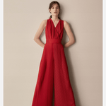 Pleated Jumpsuit - Endless - UAE Rental and Resale for Women's Fashion