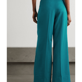 Pleated Wool-gabardine Wide-leg Pants - Endless - UAE Rental and Resale for Women's Fashion