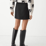 Pleated Wool Mini Skirt - Endless - UAE Rental and Resale for Women's Fashion