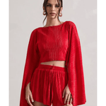 Plisse Co-ord Set - Endless - UAE Rental and Resale for Women's Fashion