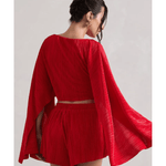 Plisse Co-ord Set - Endless - UAE Rental and Resale for Women's Fashion