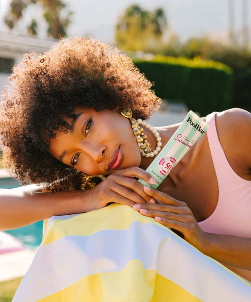 Poolbar I Scream For Sunscreen SPF 50 mineral sunscreen tube in green packaging — Powder Beauty | Endless UAE