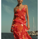 Poppy Ruffle Gown - Endless - UAE Rental and Resale for Women's Fashion