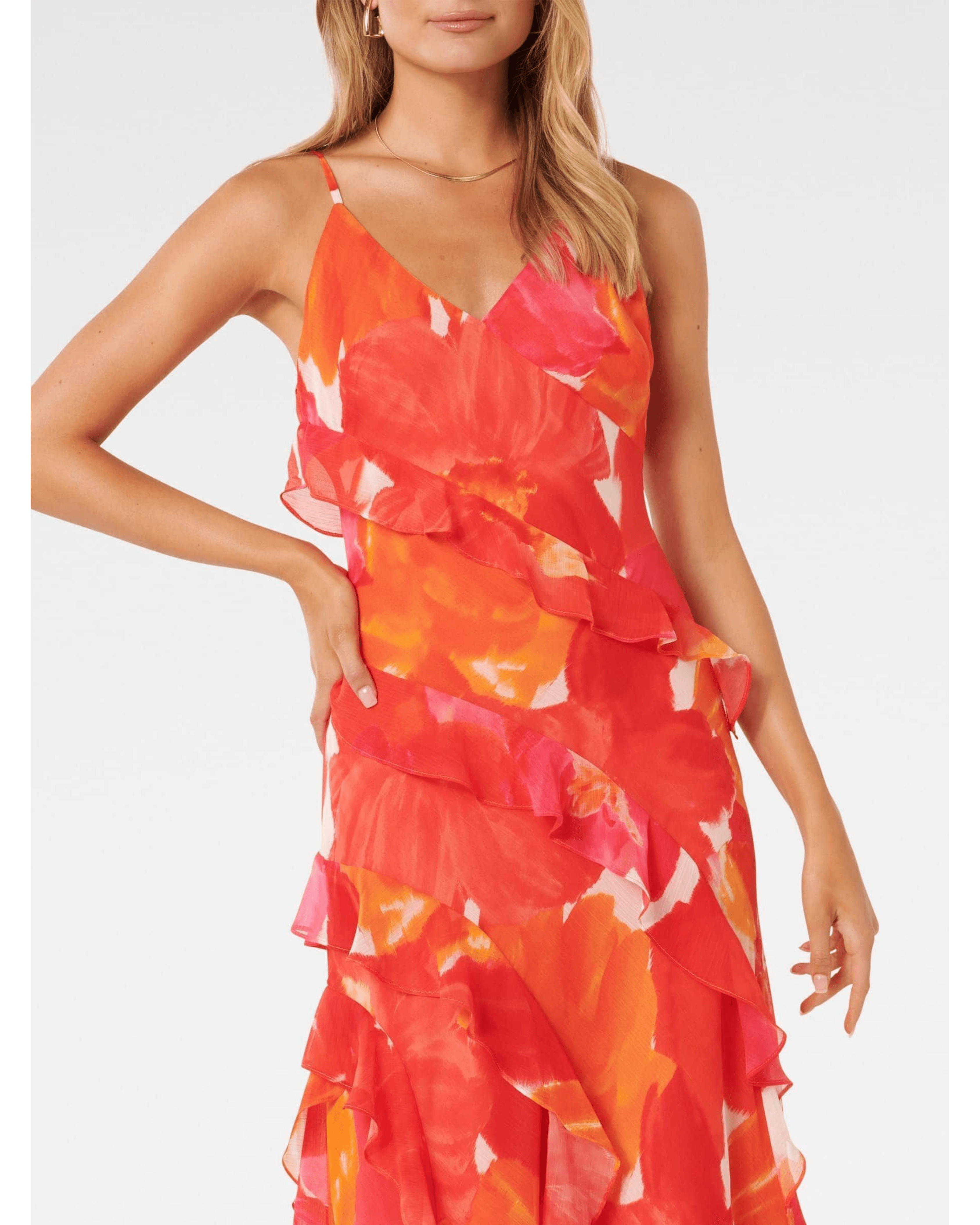 Poppy Ruffle Gown - Endless - UAE Rental and Resale for Women's Fashion