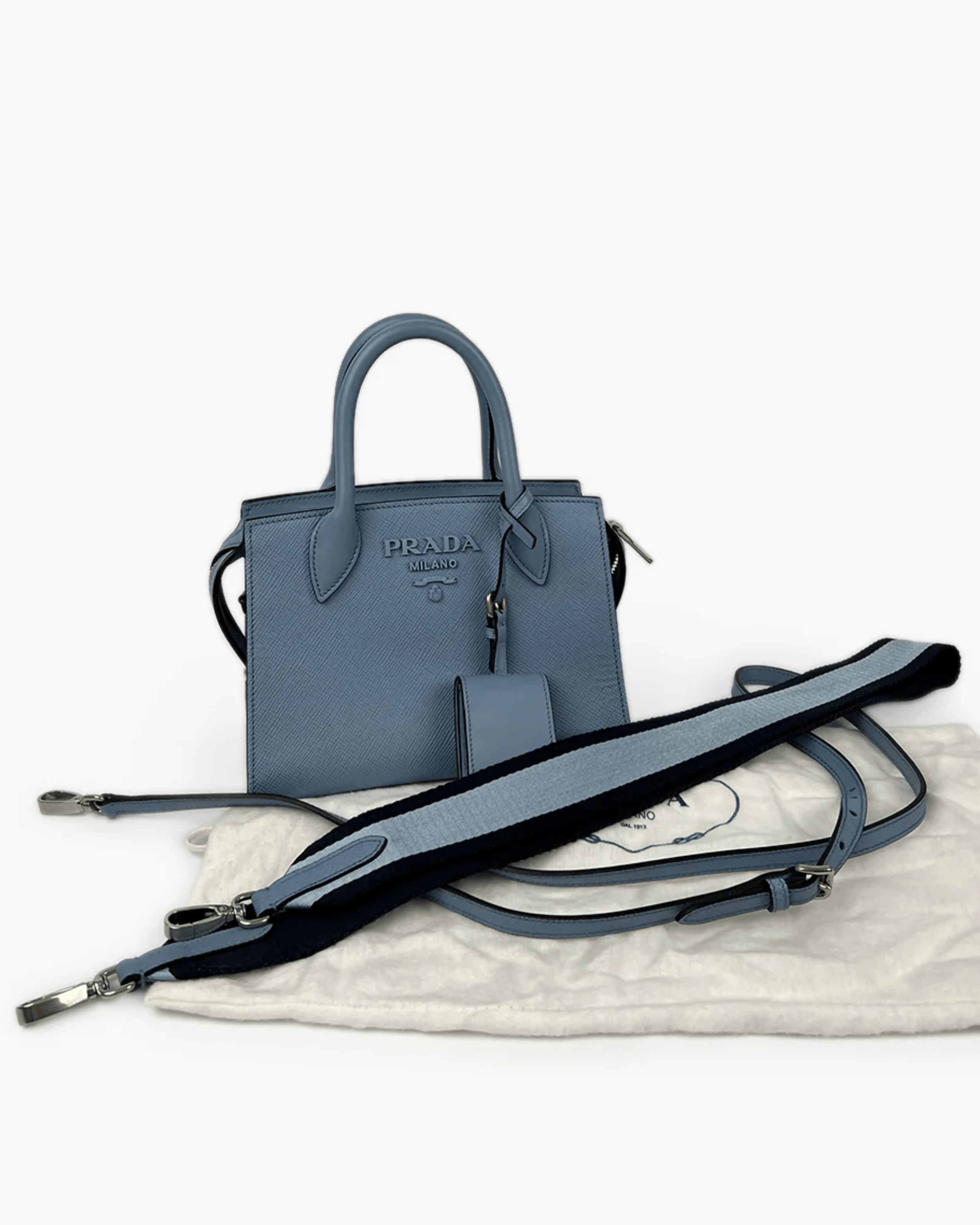 Prada Monochrome Small Saffiano - Endless - UAE Rental and Resale for Women's Fashion