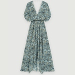 Printed Chiffon Scarf Midi Dress - Endless - UAE Rental and Resale for Women's Fashion