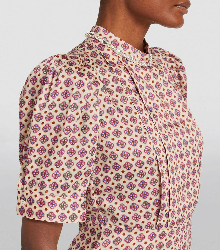 Printed Mini Dress - Endless - UAE Rental and Resale for Women's Fashion