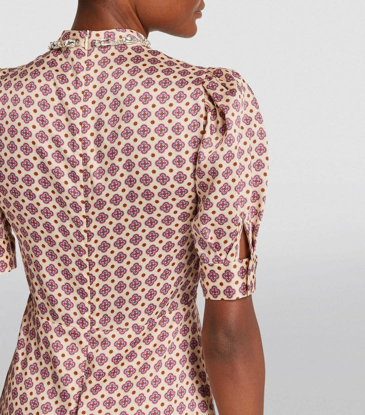 Printed Mini Dress - Endless - UAE Rental and Resale for Women's Fashion