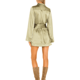 Priscilla Mini Dress in Sage - Endless - UAE Rental and Resale for Women's Fashion
