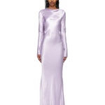 Purple Ren Long Sleeve Midi Dress - Endless - UAE Rental and Resale for Women's Fashion