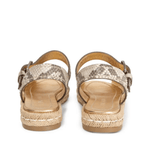 Python Flat Espadrille Sandals - Endless - UAE Rental and Resale for Women's Fashion