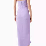 Thalia Draped Midi Dress