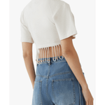 Rabanne Cropped Embellished Top - Endless - UAE Rental and Resale for Women's Fashion