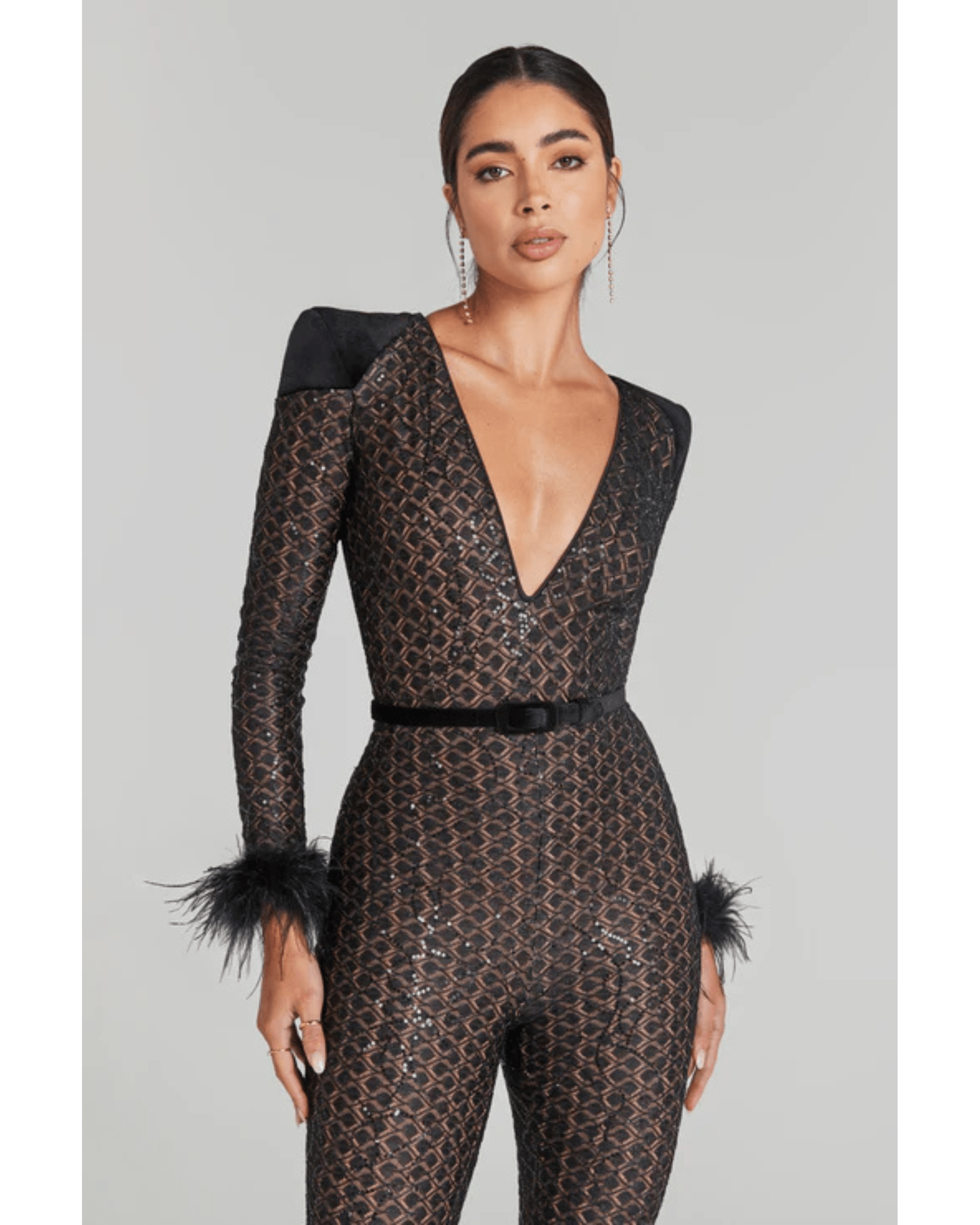 Rachel Black Jumpsuit - Endless - UAE Rental and Resale for Women's Fashion