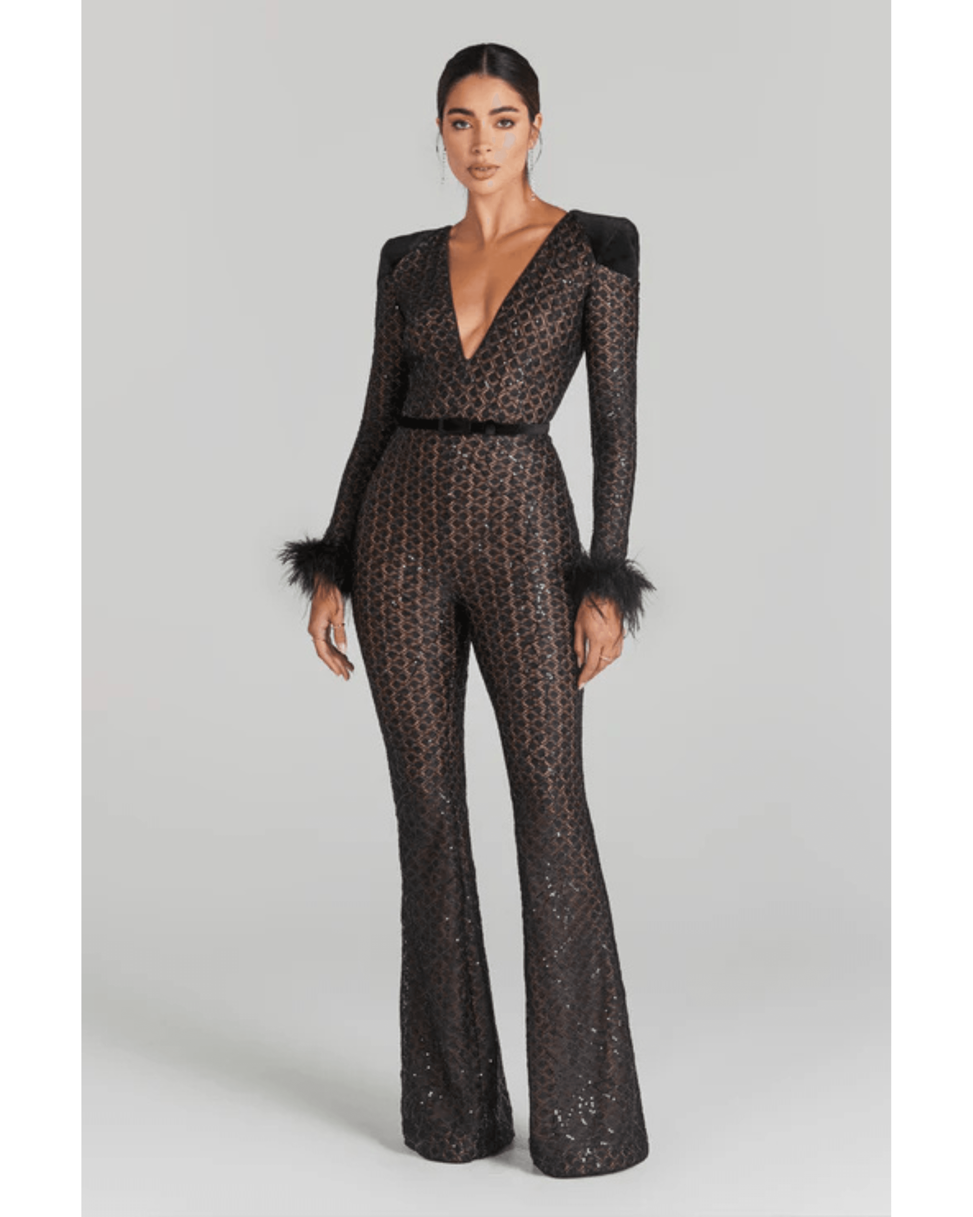 Rachel Black Jumpsuit - Endless - UAE Rental and Resale for Women's Fashion