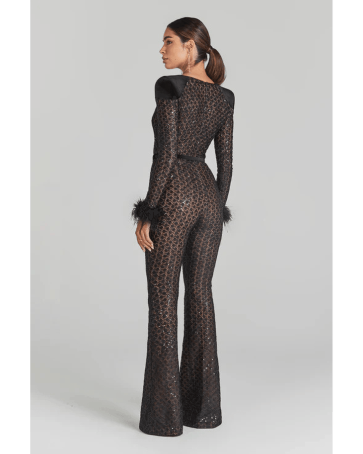 Rachel Black Jumpsuit - Endless - UAE Rental and Resale for Women's Fashion